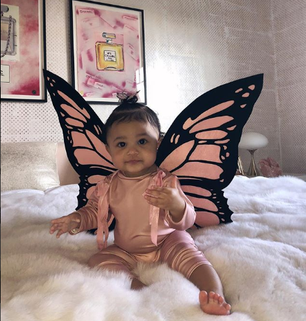 Kylie Jenner and Stormi Halloween costume 